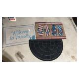 3 Door Mats