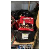 Tote of Christmas Lights