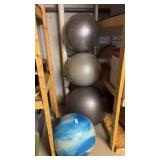 4 Exercise Balls