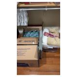 4 Boxes of Blankets and Sheets