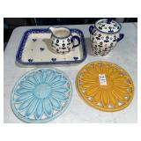 Poland dishes & trivets