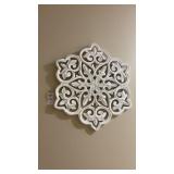 Two Wooden Wall Sconces