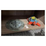 Knights Emblem and Colorful Turtle