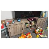 Wooden Entertainment Stand