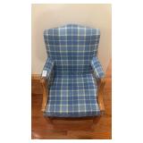 Small Checked Patterned Childrenï¿½s Chair