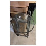 Glass Patio Side Table