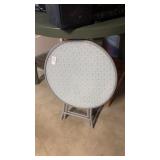 Glass Patio Side Table