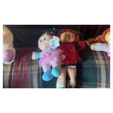 Two Vintage Cabbage Patch Dolls