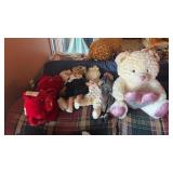 Lot of Dolls and Plush