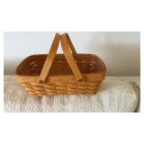 Longaberger 1997 Gathering Basket & liner
