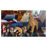Lot of Giraffe Beanie Babies