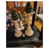 candell stands & trees