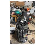 Golf Bag W Assorted Clubs