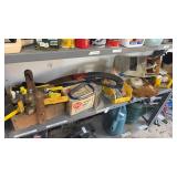 Shelf Lot of Nails, Fittings and Hardware