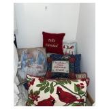 Holiday pillows- variety