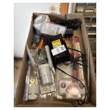 Tray Lot of Tools, Hardware and More