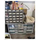 Two Hardware Organizers W Contents