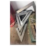 Two Metal Squares