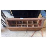 Vintage Wooden Tool Carrier
