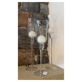 5 Pc Candle Set Decor