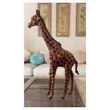 Paper Mache Giraffe Staute 26 Inches Tall