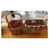 Set of 2 Longaberger Baskets