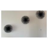3 Sea Urchin Wall Decor & wreath