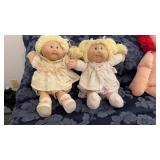 2 Vtg Original Cabbage Patch Dolls