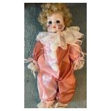 Porcelain & Cloth BRINNS Doll,  & Heritage ? 17