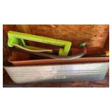 Garden Tools with Metal Bucket