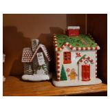 2 Christmas houses