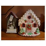 2 Christmas houses
