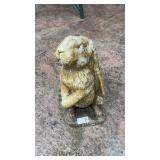 Cement Rabbit Garden Statue