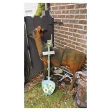 Archery Deer and Sunflower Shovel