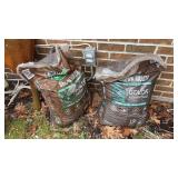 Two Bags of Brown Mulch