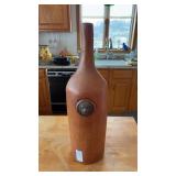 Terracotta Lion Bottle Decor