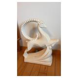 Royal Haeger Pottery Leaping Gazelle sculpture