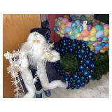 Santa & Holiday wreaths- variety