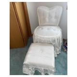 Vanity chair & stool