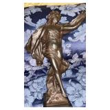 'La Grace' sculpture figure & digital phone