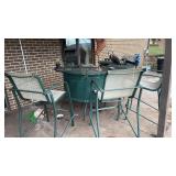 5 Pc Metal Patio Set
