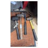 Lot of Hammers and Mallets