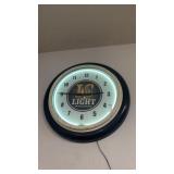 IC Light Neon Clock (Clock Does Not Keep Time)