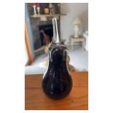 Purple Eggplant Glass Paperweight