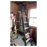 Werner Fiberglass Ladder 8ft, 250lb capacity