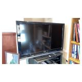 Sony TV 40in. with Small TV Stand