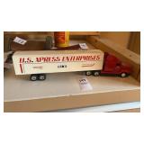 Diecast 1986 Ertl Peterbilt US Xpress Enterprises
