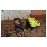 Two Battery Chargers