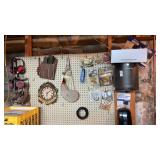 Contents of Pegboard