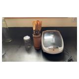 Lean Mean Grilling Machine, Wooden Kitchen